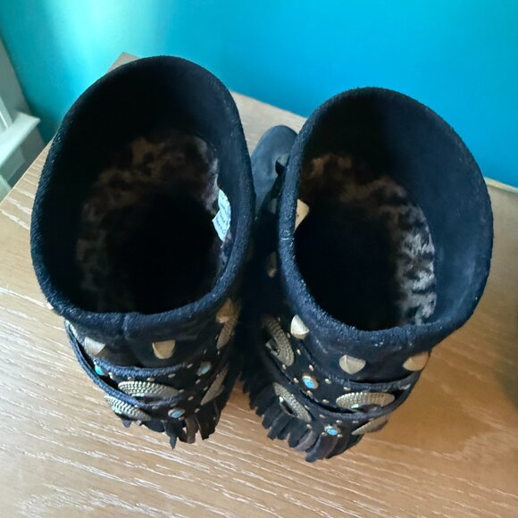 Sbicca Vintage Collection Fringed Boots - Picture 5 of 7